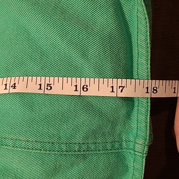 Vtg Coca-Cola Green denim jean skirt Size 5-7 - Picture 11 of 12